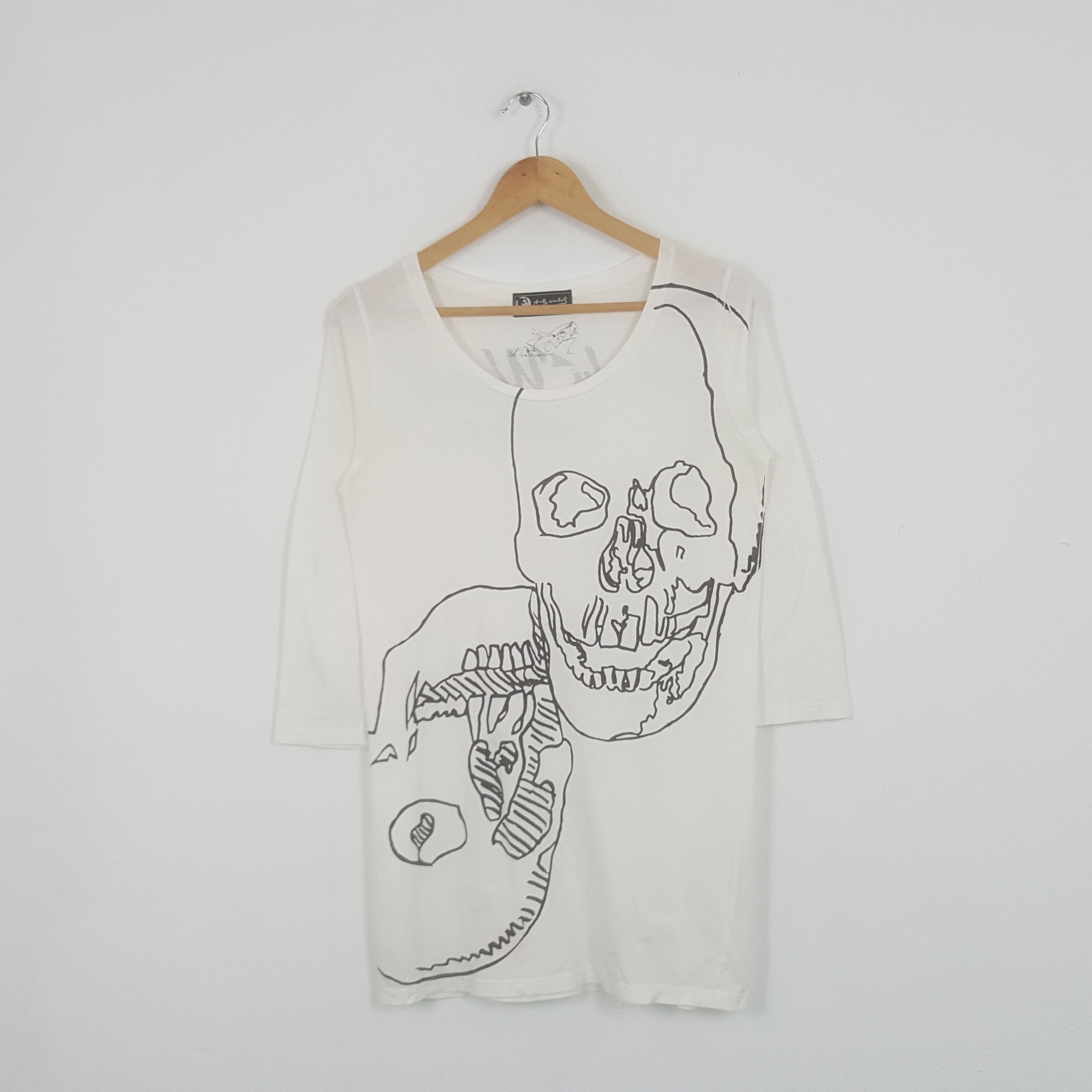vintage hysteric glamour sleeve skull T