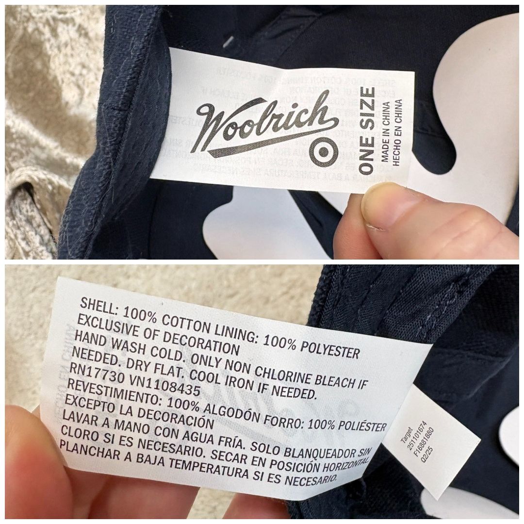 Woolrich Woolen Mills NWT Woolrich x Target Embroidered Baseball Hat Sheep OS Size ONE SIZE - 4 Thumbnail