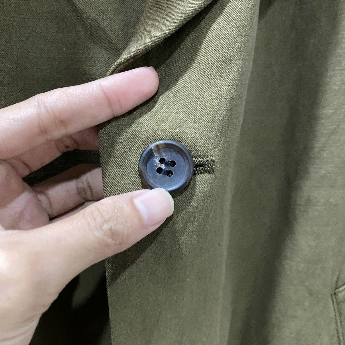 Y's for Men × Yohji Yamamoto × Yves Saint Laurent Yohji Yamamoto Japanese Brand Trench Coat Jacket Size US L / EU 52-54 / 3 - 11 Thumbnail
