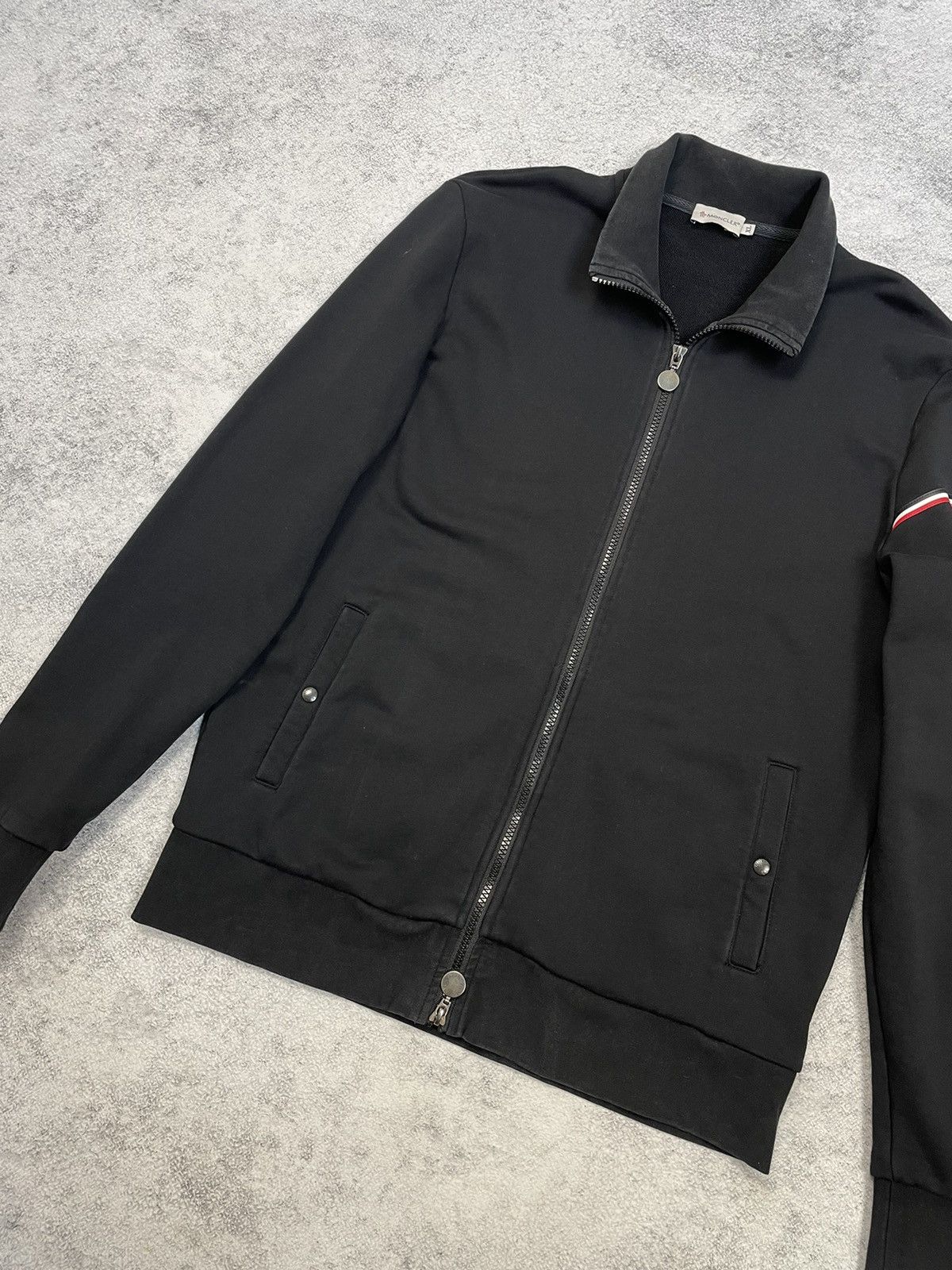 Moncler Moncler Maglia Cardigan Men Coat Patch Logo Zip Size US L / EU 52-54 / 3 - 4 Thumbnail