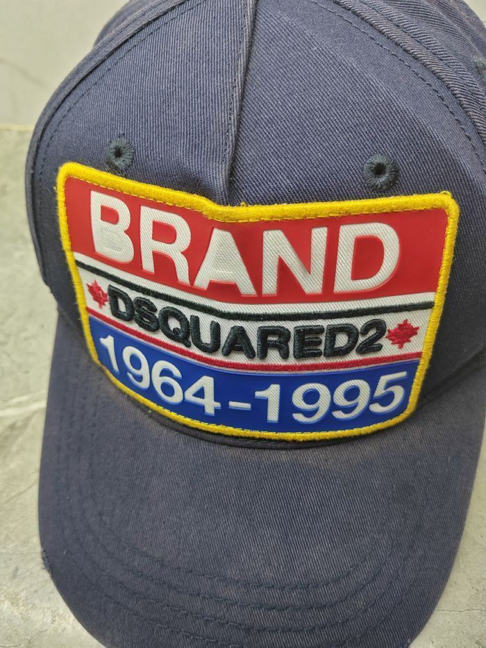 Dsquared2 Vintage Dsquared2 Distressed Style Cap Hat Size ONE SIZE - 3 Thumbnail