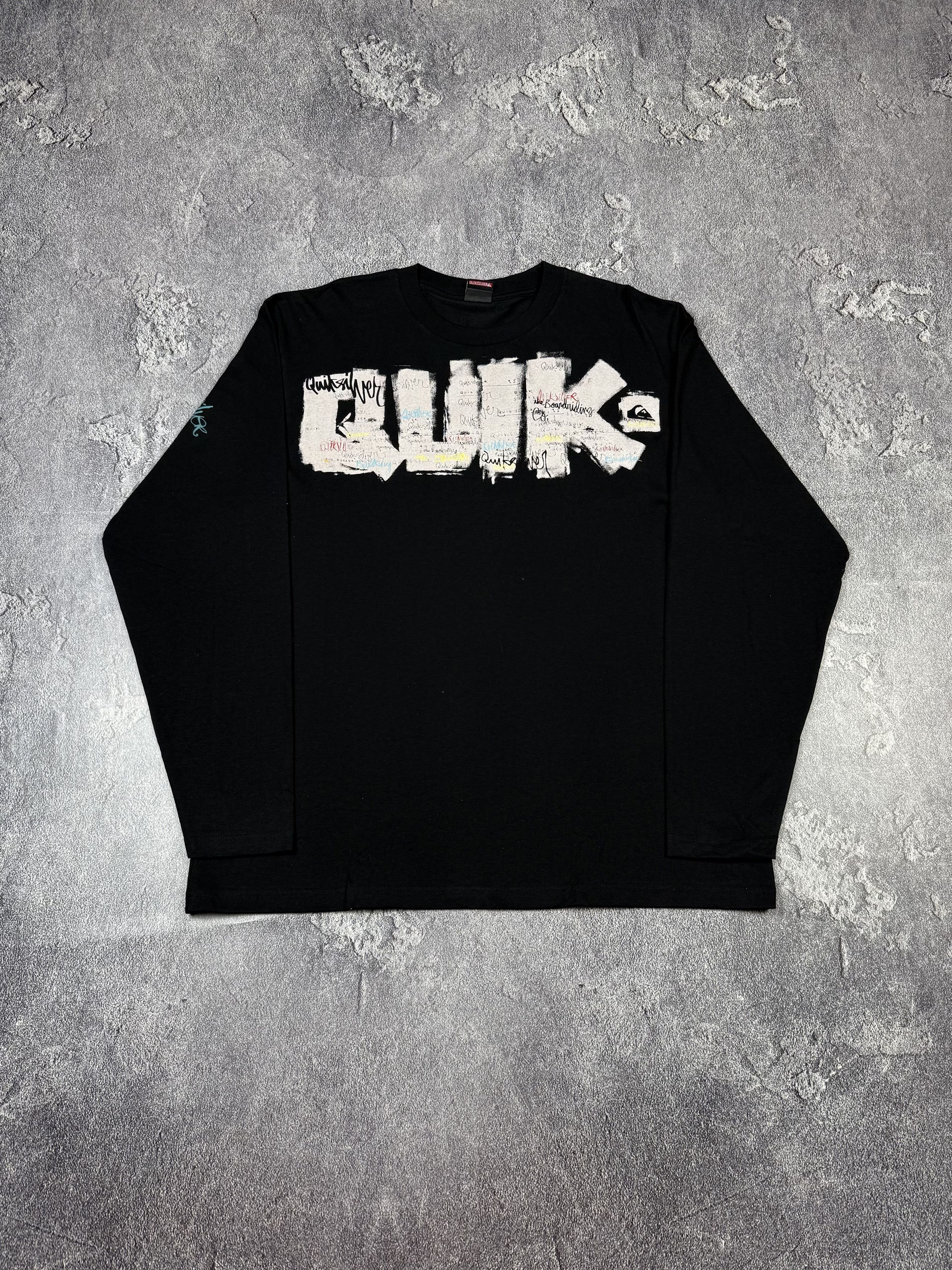 Quiksilver Y2K Quiksilver Graphic Print 2000s Surf Style Longsleeve Size US XL / EU 56 / 4 - 1 Thumbnail