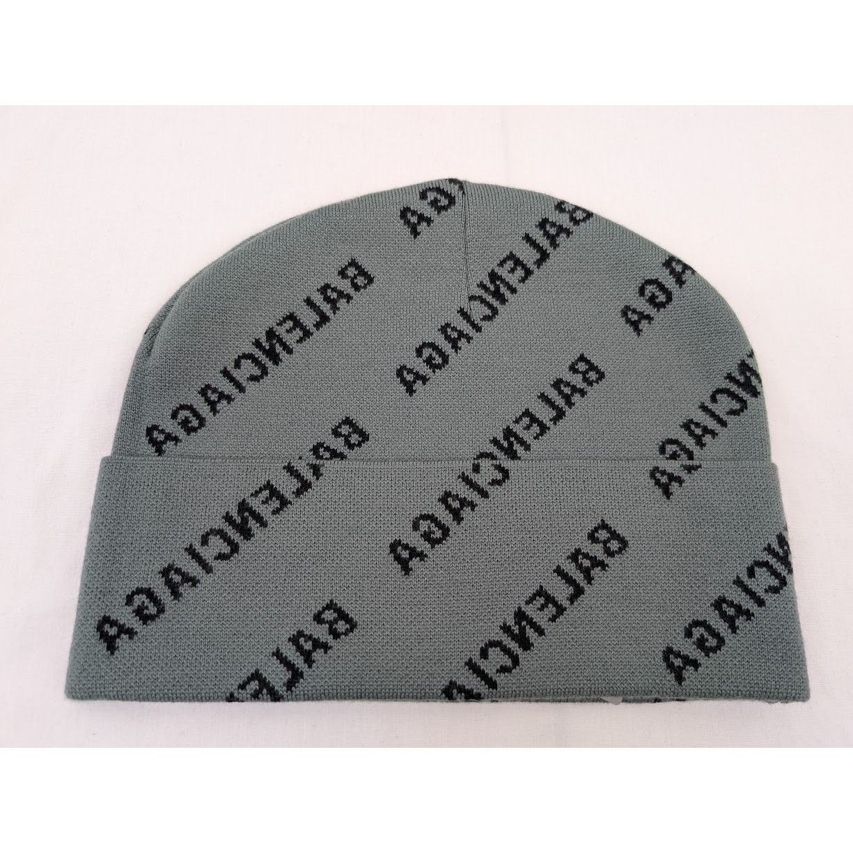 Balenciaga o1rshd1 Q: 4 / Size: OS / Cashmere Wool Intreccio Beanie/Hat Size ONE SIZE - 2 Thumbnail