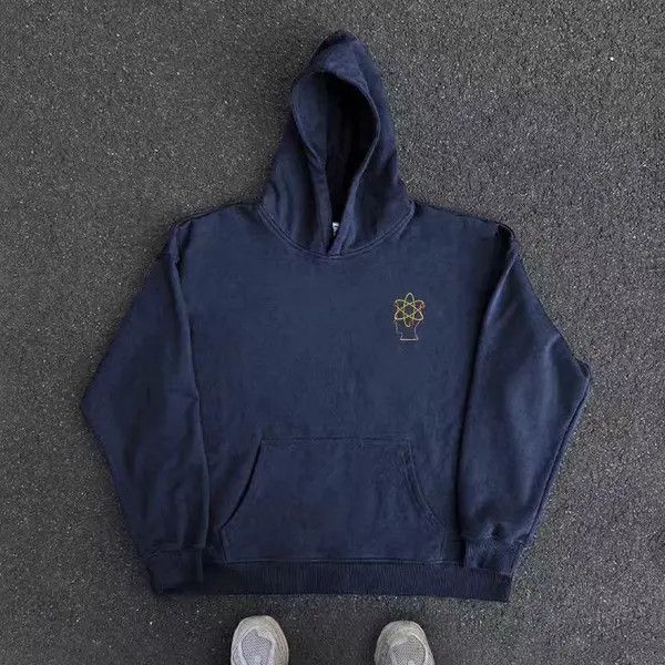 VIBE Vintage Street Hip Hop Fun Funny Print Hooded Sweatshirt Size US XL / EU 56 / 4 - 4 Thumbnail