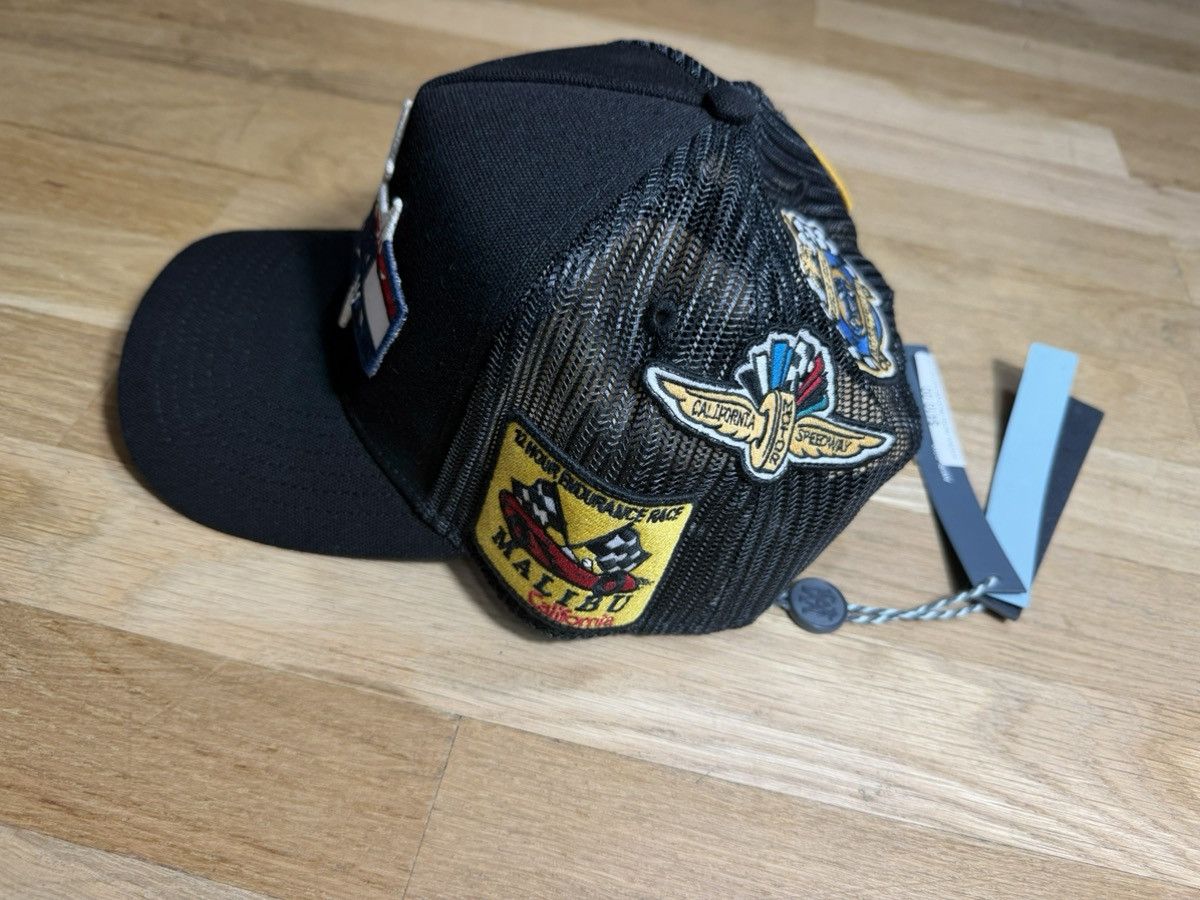 Amiri Amiri Station Patch Trucker Hat Black Size ONE SIZE - 4 Thumbnail
