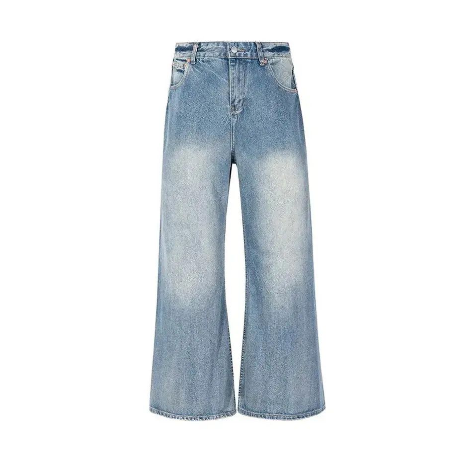 Japanese Brand × Jean Hip Hop Oversized Washed Straight Vintage Jeans y2k Size US 32 / EU 48 - 4 Thumbnail