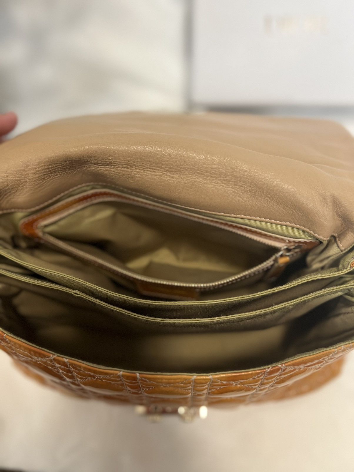 Dior Christian Dior Miss Dior Shoulder Bag Cannage Patent Leather Size ONE SIZE - 11 Thumbnail
