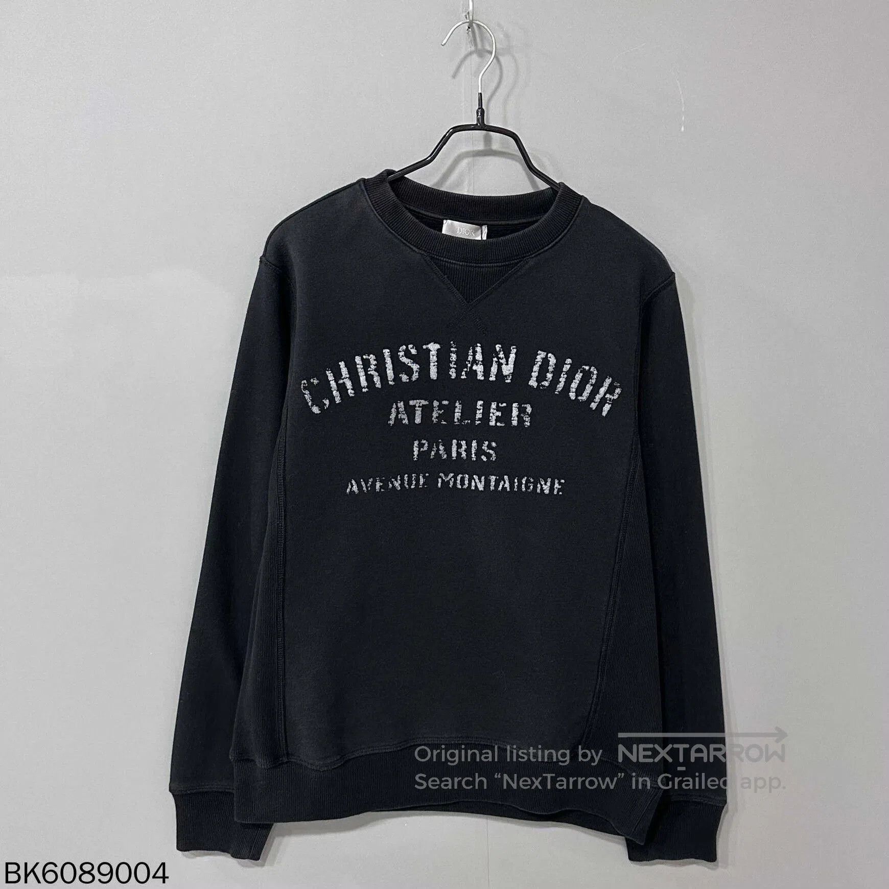 dior logo sweatshirt in excellent condition.