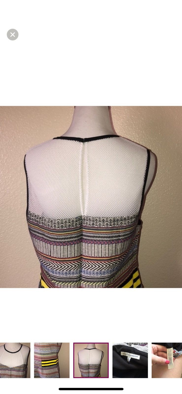 Rebecca Minkoff Rebecca minkoff Frida tweed dress size 8 Size M / US 6-8 / IT 42-44 - 3 Thumbnail