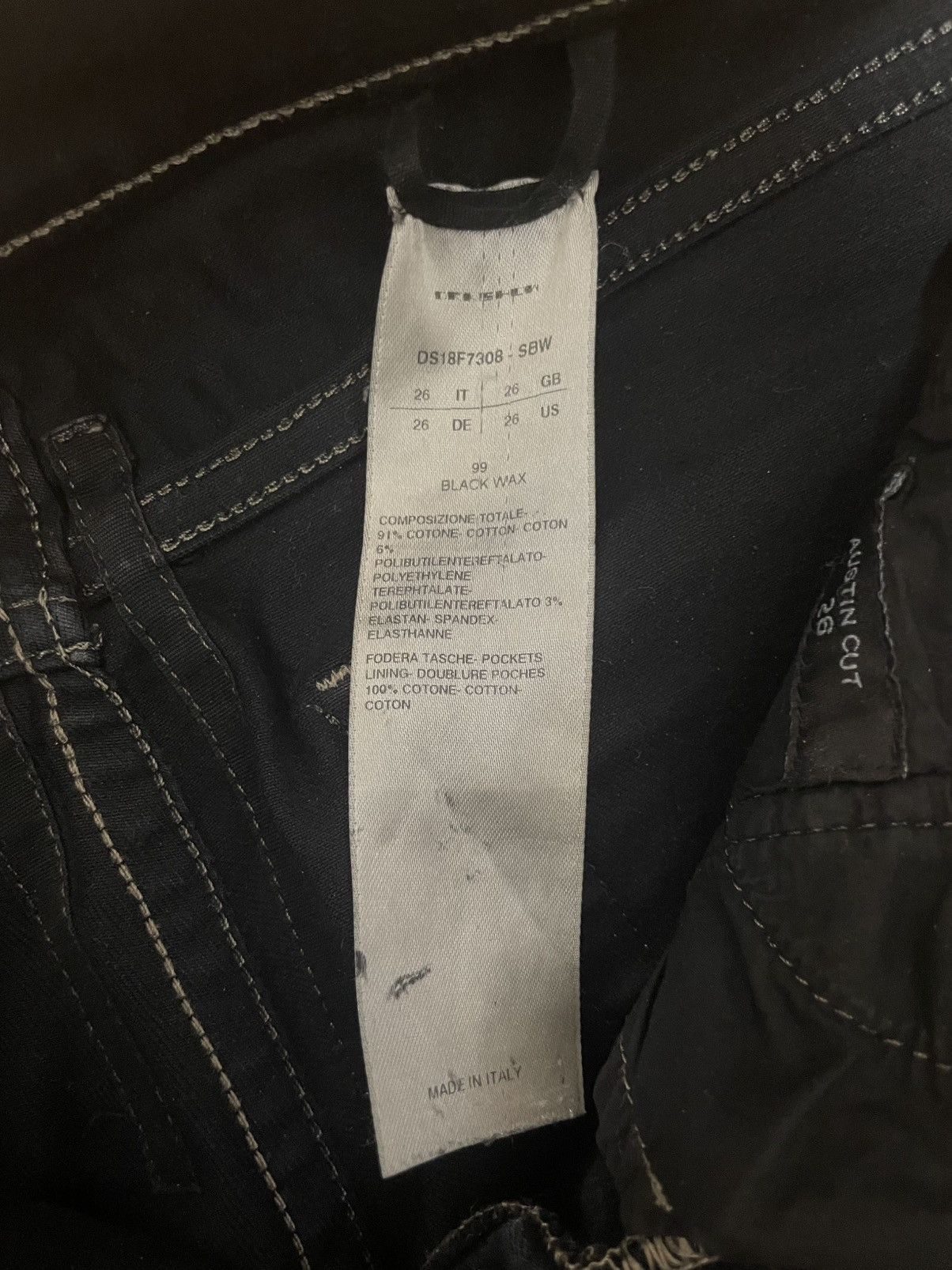 Rick Owens Drkshdw rick owens drkshdw austin cut wax Size US 26 / EU 42 - 3 Thumbnail