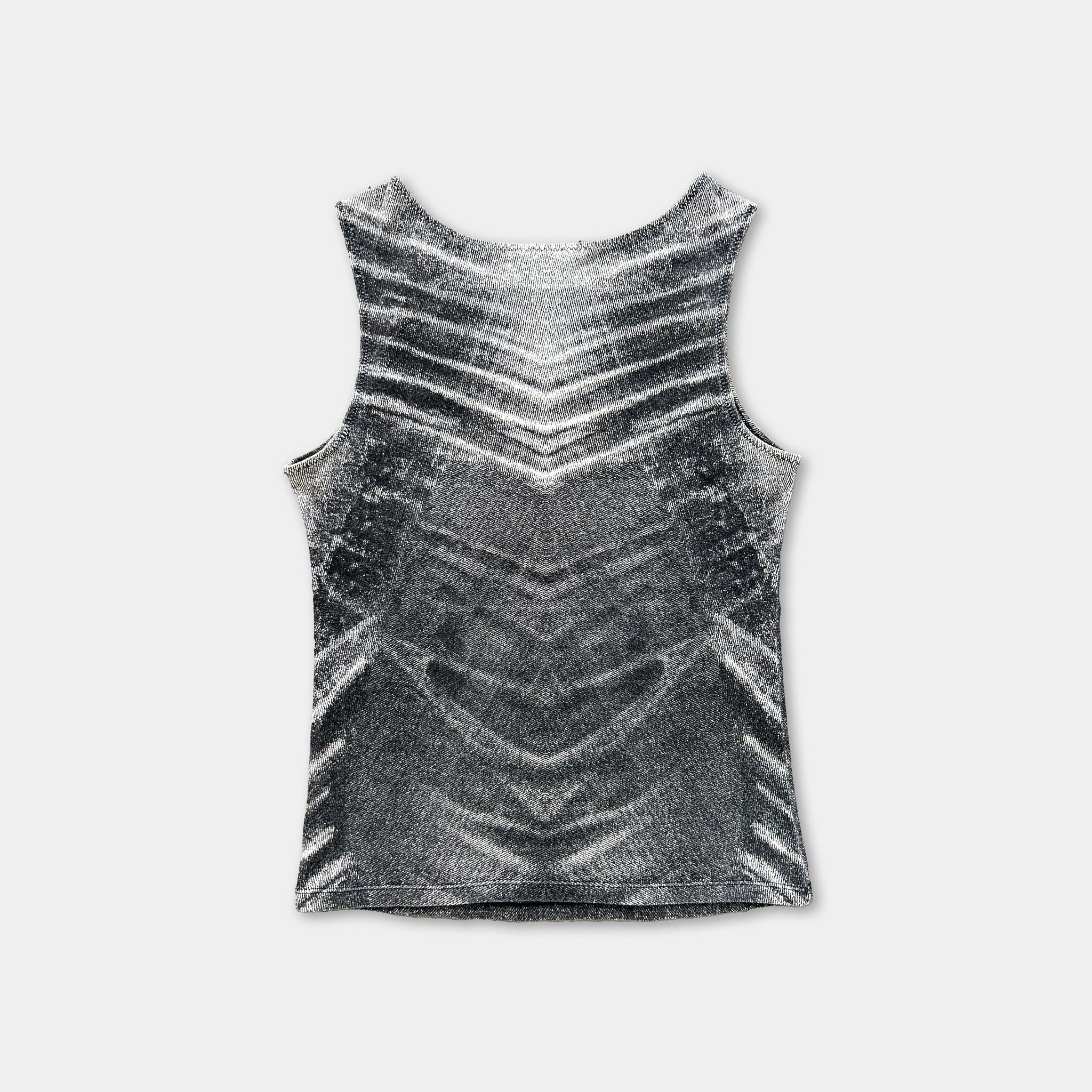 Just Cavalli Just Cavalli 2000's Denim Effect Tee Size M / US 6-8 / IT 42-44 - 5 Thumbnail