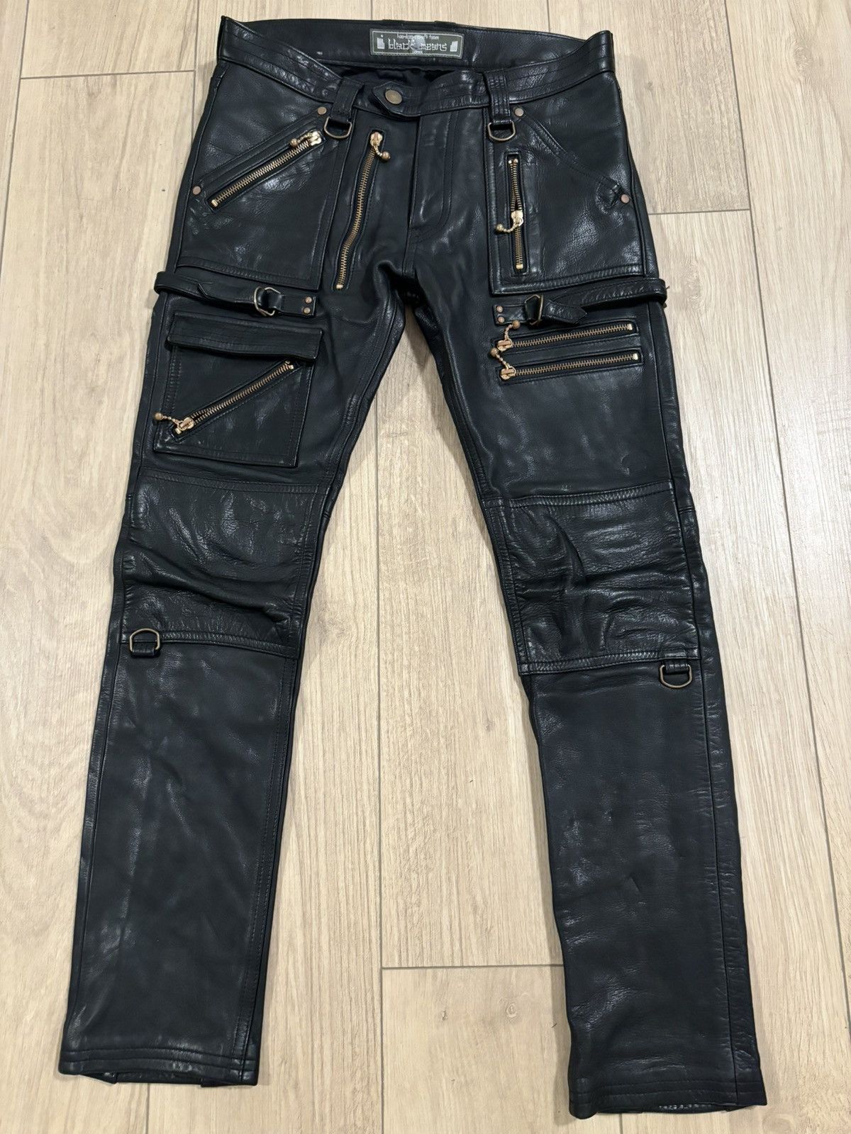 Blackmeans Leather Pants | Grailed