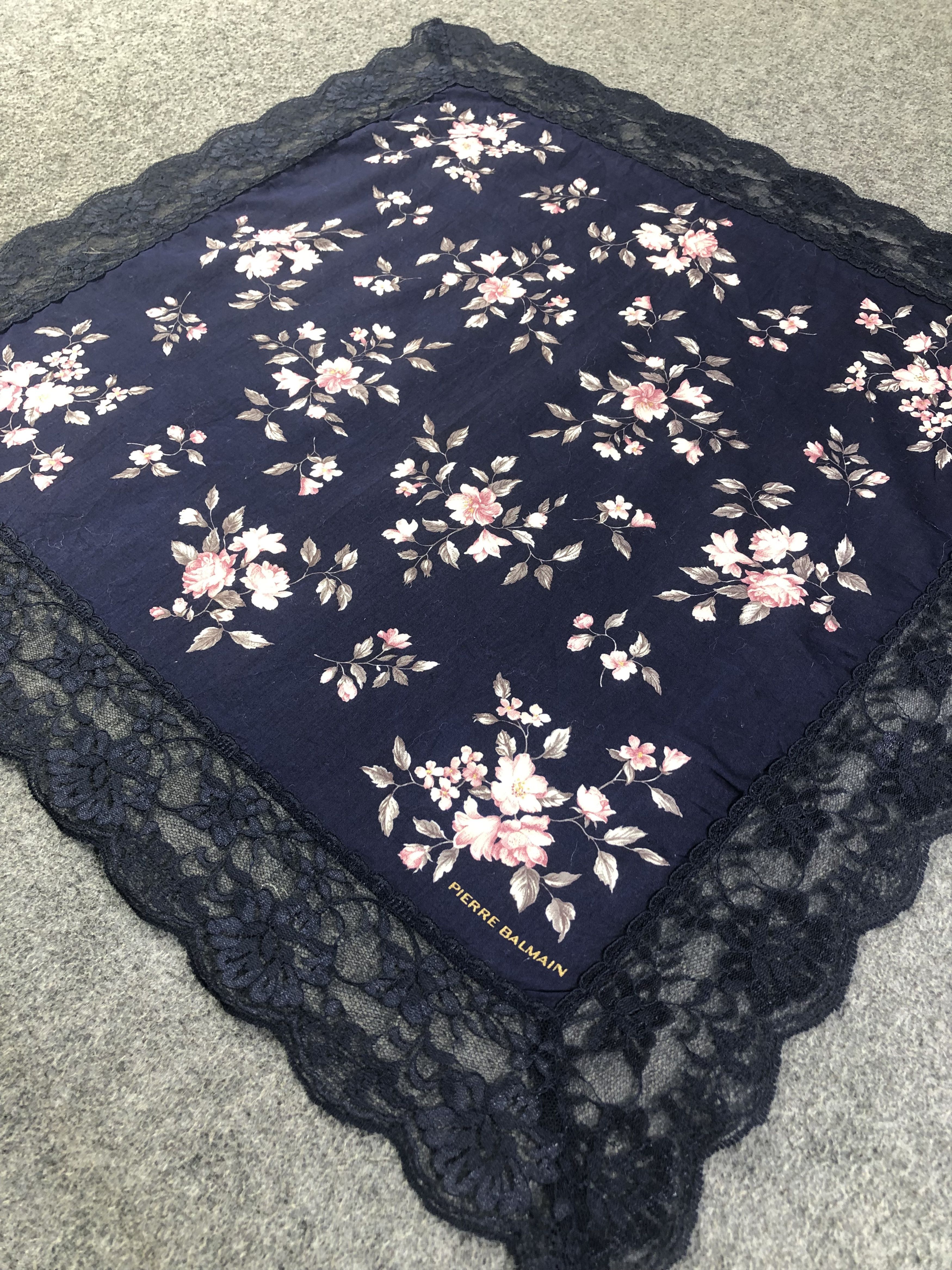 Pierre Balmain × Vintage Pierre Balmain Handkerchief / Bandana / Neckerchief Size ONE SIZE - 4 Thumbnail