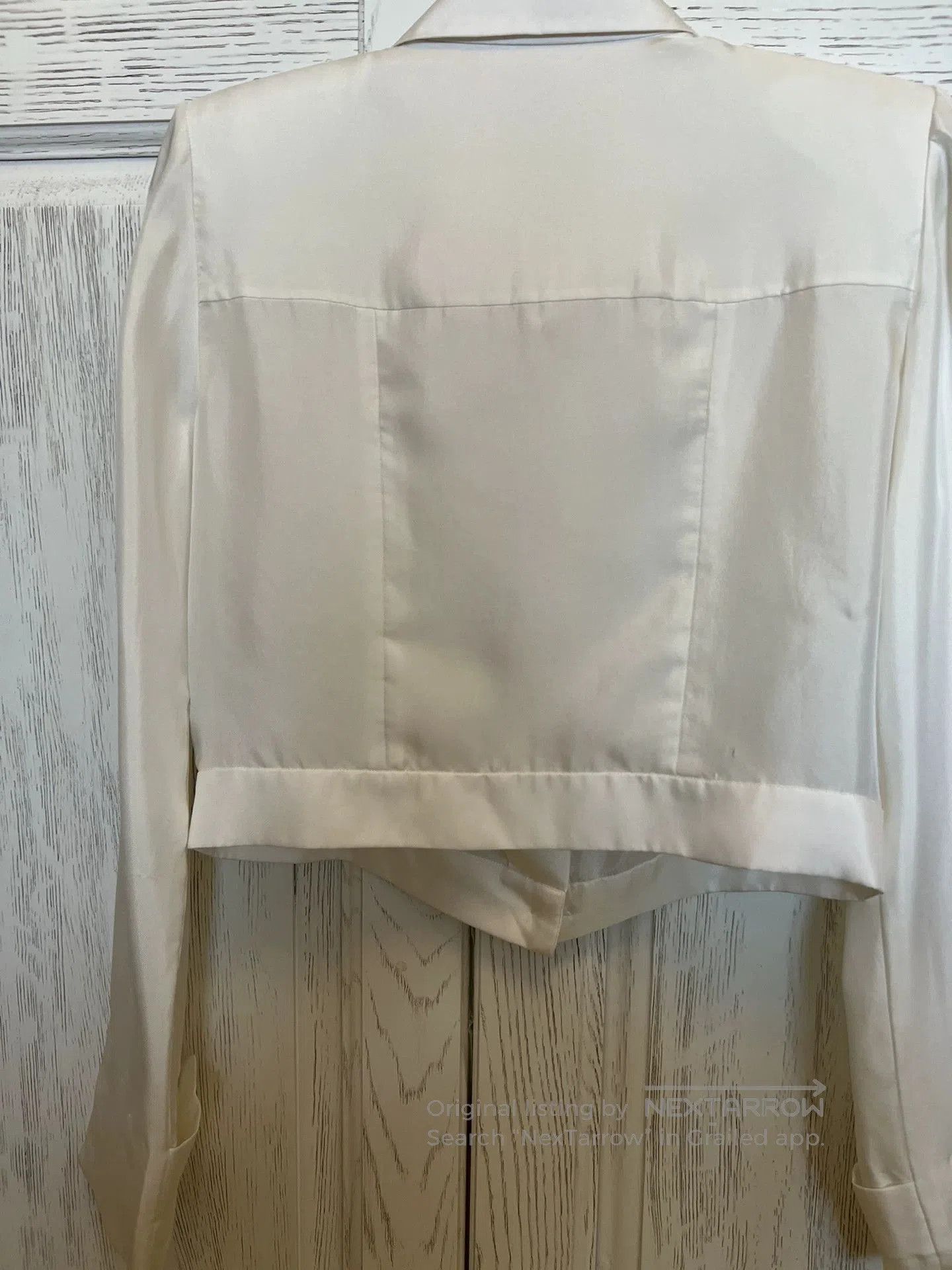 Chanel Chanel Silk Short Coat Size 34. Size XXS / US 00 / IT 34 - 2 Thumbnail