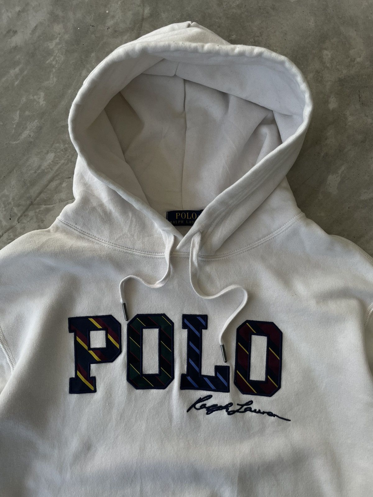 Polo Ralph Lauren Polo Ralph lauren hoodie mens white long sleeve Size US M / EU 48-50 / 2 - 2 Thumbnail