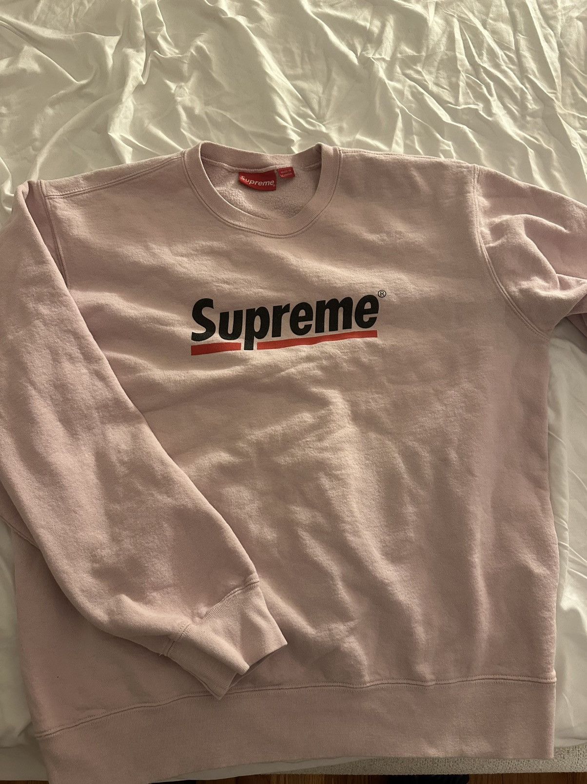 Supreme Underline Crewneck | Grailed