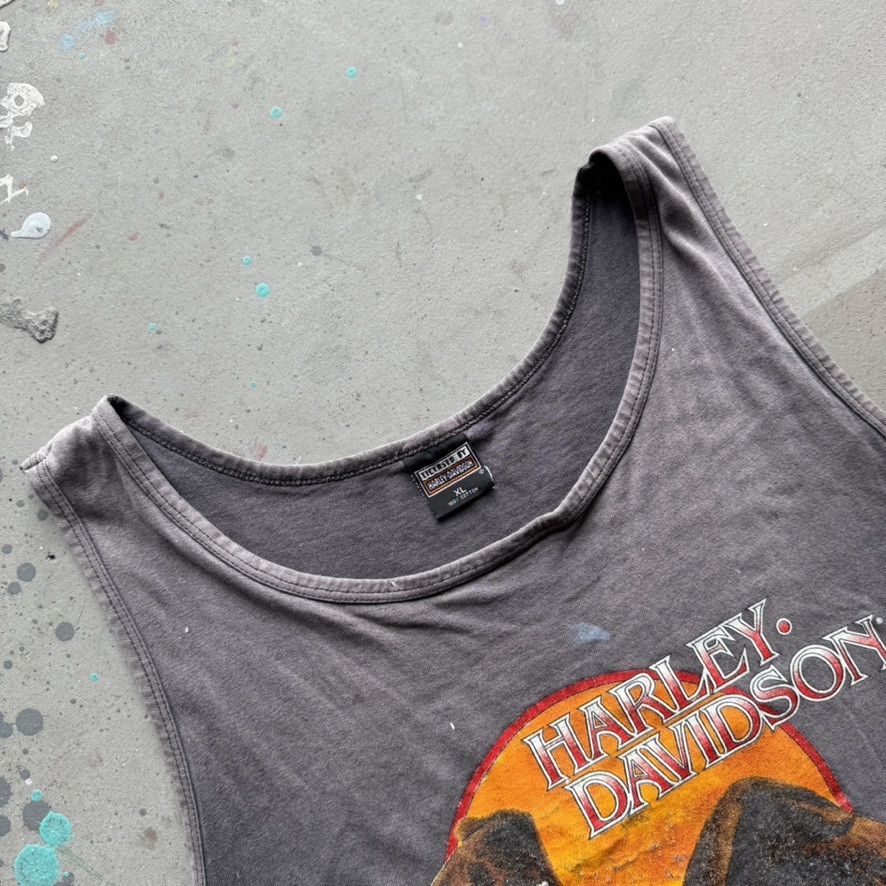Harley Davidson × Vintage Vintage Harley Davidson Tank Top Size US XL / EU 56 / 4 - 3 Thumbnail