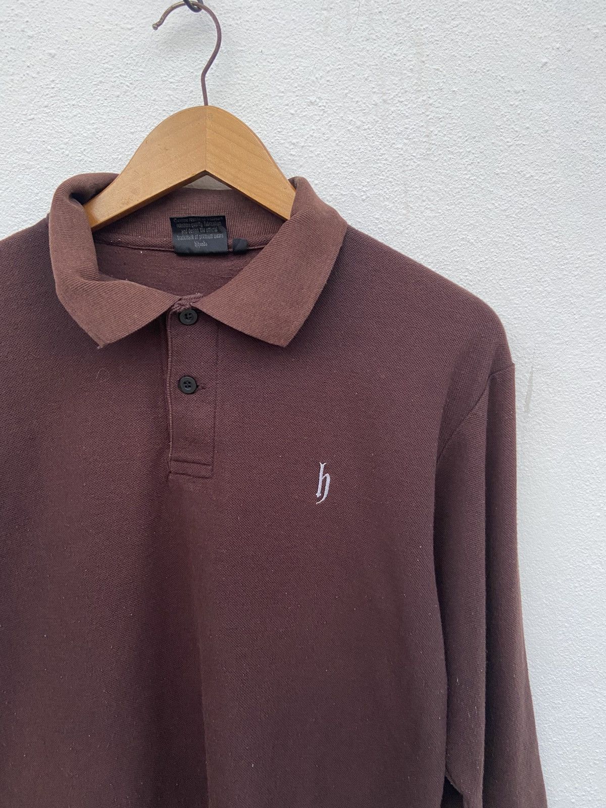 Japanese Brand 🔥 Vintage DJ Honda polo long sleeve sun faded Size US M / EU 48-50 / 2 - 1 Thumbnail