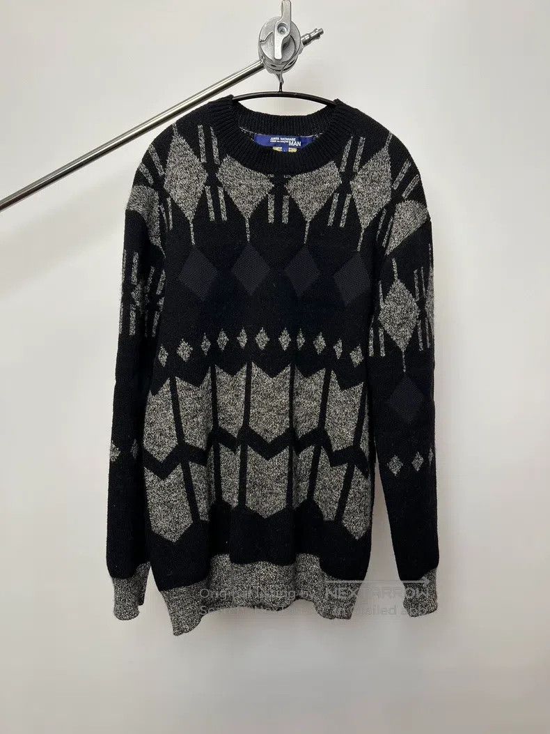 Junya Watanabe Patterned knitted sweater