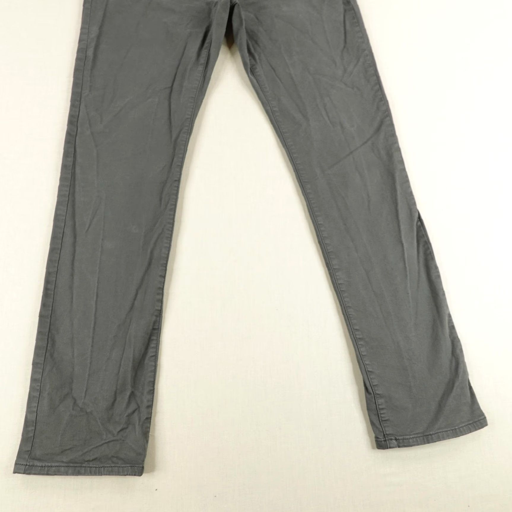 Flint And Tinder Flint and Tinder Pants Mens 31x32 Gray Slim Fit Stretch Chino Outdoors Work Flex Size US 31 - 3 Thumbnail