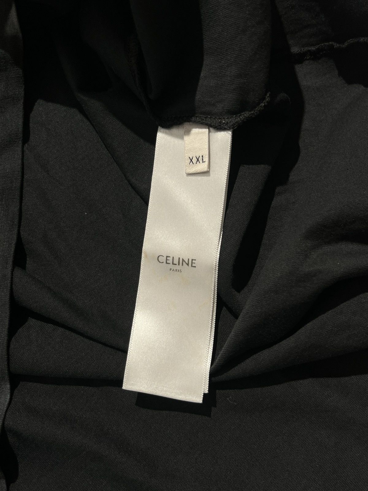 Celine Celine Black Smoke Tie Dye Tee by Hedi Slimane Size US XXL / EU 58 / 5 - 3 Thumbnail