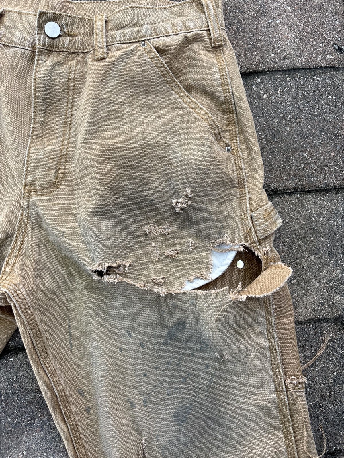 Carhartt *1 of 1 Custom carpenter pants mnml Size US 30 / EU 46 - 3 Thumbnail