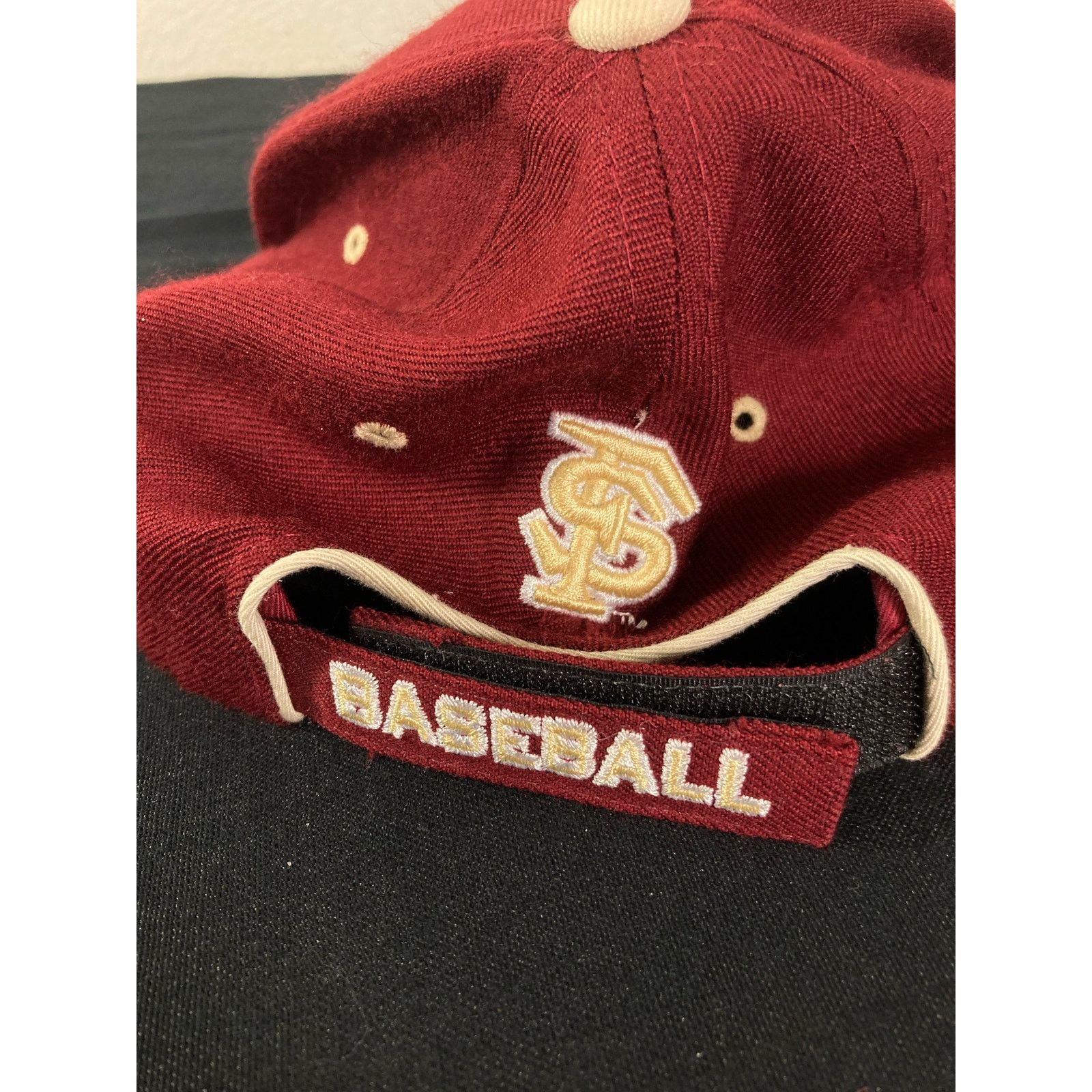 Zephyr NCAA Wool Seminoles Noles Baseball Hat Red One Size Size ONE SIZE - 6 Thumbnail