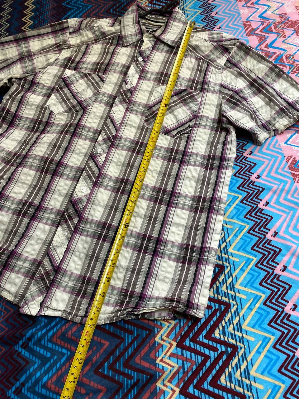 Alpinestars × Vintage 💀Men’s Vintage Shirt Button Up Striped Tee💀 Size US XL / EU 56 / 4 - 12 Thumbnail