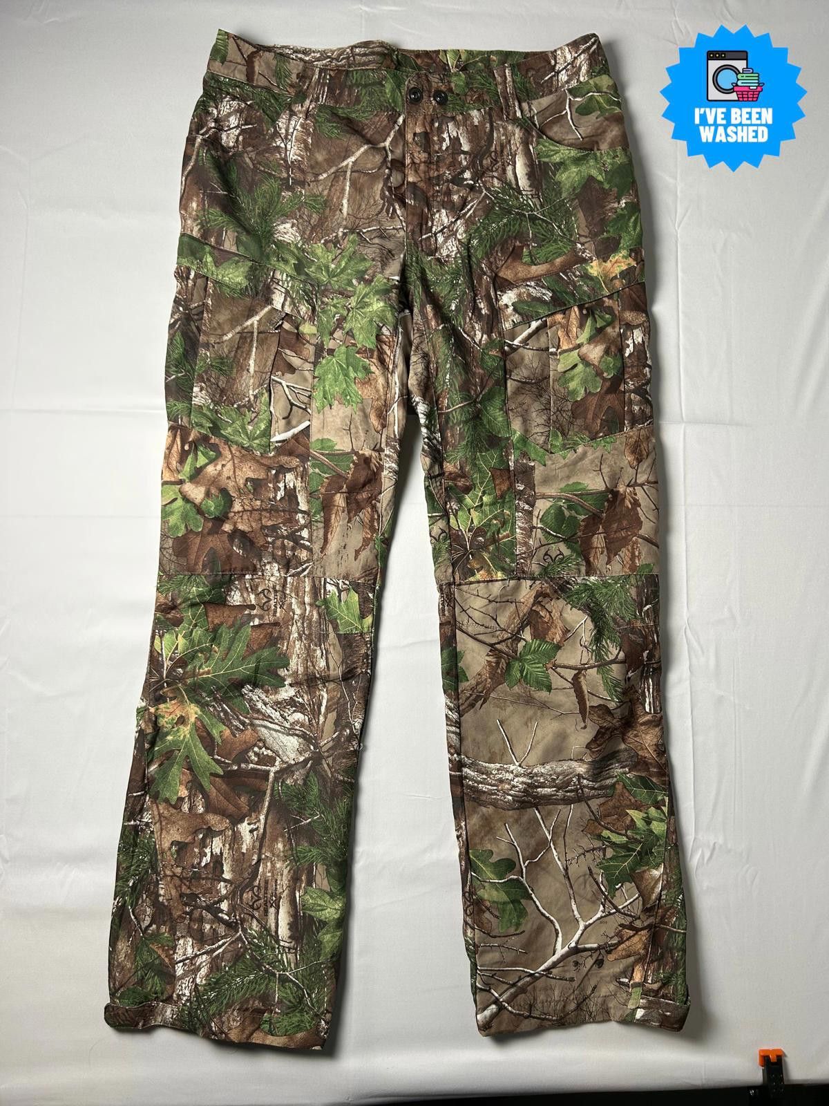Realtree Redhead Real Tree Camo Heavyweight Cargo Trousers Hunting Size US 34 / EU 50 - 1 Thumbnail