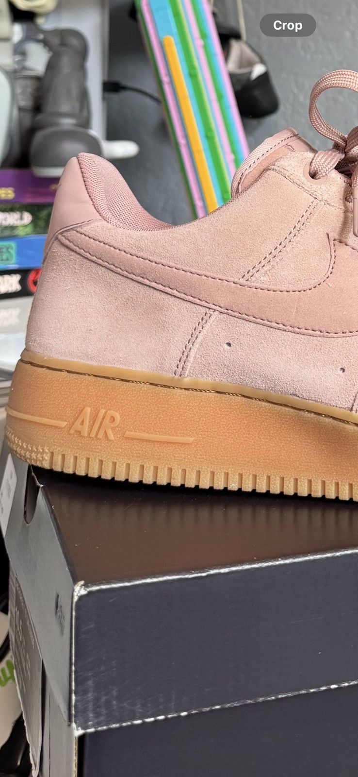 Nike Nike Air Force 1 LV8 ‘Pink Suede’ Size US 10.5 / EU 43-44 - 6 Thumbnail