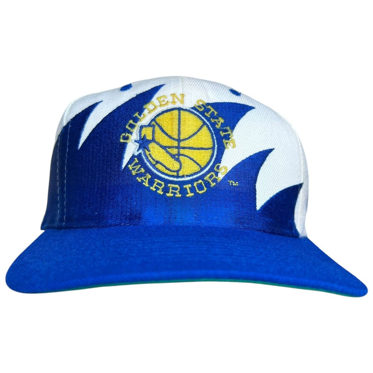 Logo Athletic NBA Golden State Warriors Logo Athletic Sharktooth Snapback Size ONE SIZE - 1 Thumbnail