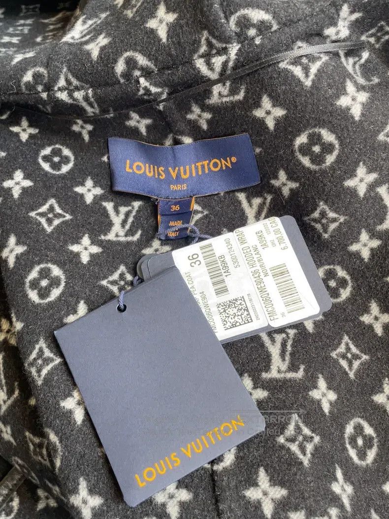 Louis Vuitton Louis Vuitton Black bathrobe coat Size XS / US 0-2 / IT 36-38 - 9 Thumbnail