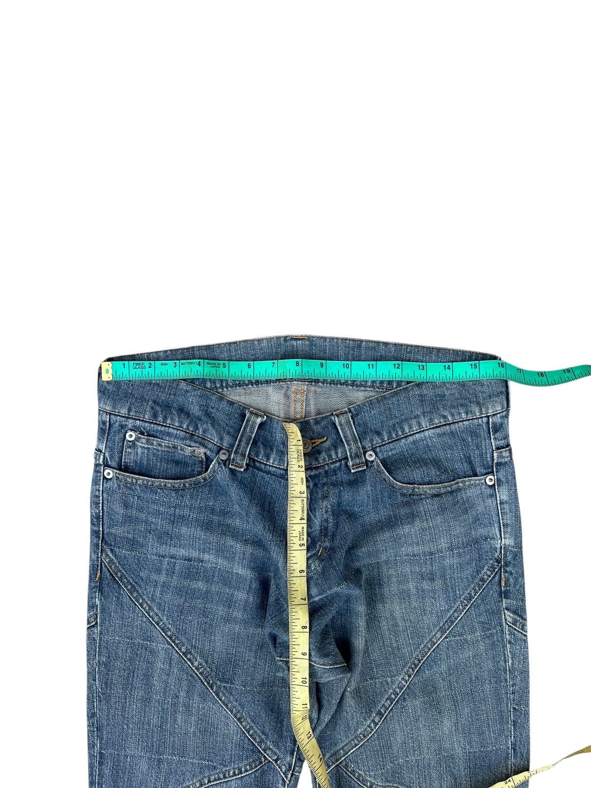 Tornado Mart Archive Tornado Mart Patchwork Denim Super Flare Jeans Size US 31 - 4 Thumbnail