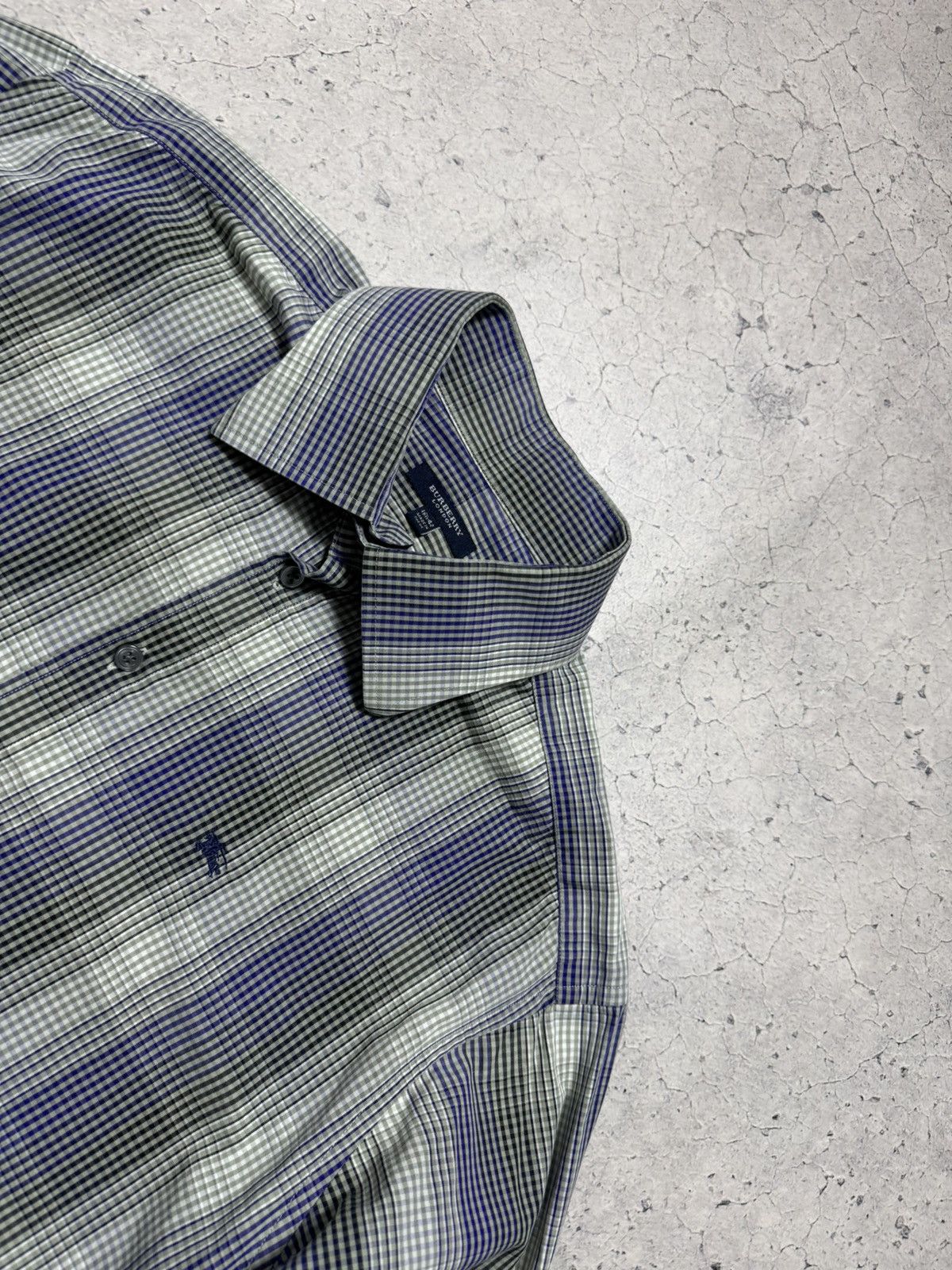 Burberry Burberry London Checked Button Up Vintage Shirt Size US L / EU 52-54 / 3 - 5 Thumbnail