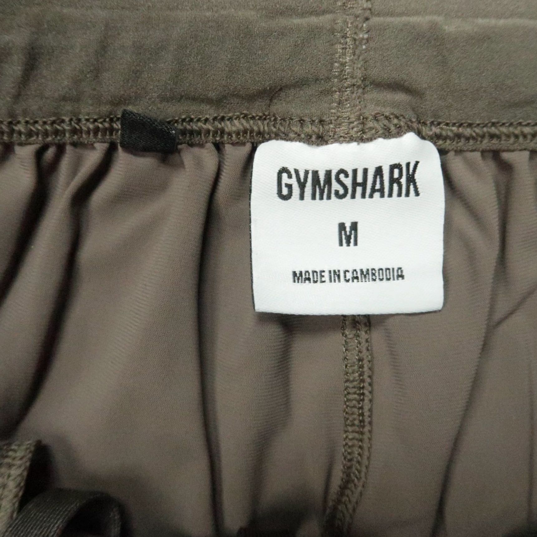 Gymshark Gymshark Pants Men Medium Brown Stuido Joggers Track Stretch Tapered Fitness Gym Size US 31 - 3 Thumbnail