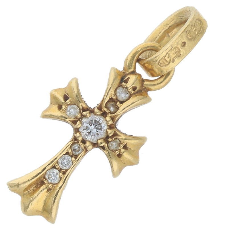 Chrome hearts 22k baby fat pave dia