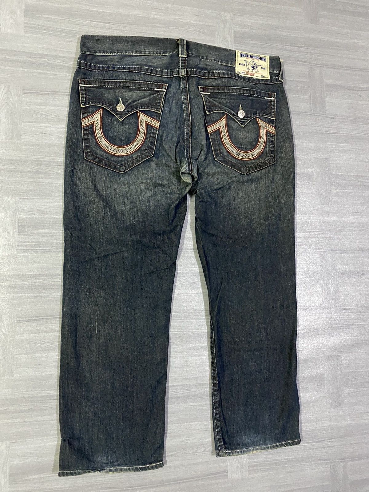 True Religion True Religion straight-leg denim jeans Made in USA Size US 42 / EU 58 - 3 Thumbnail