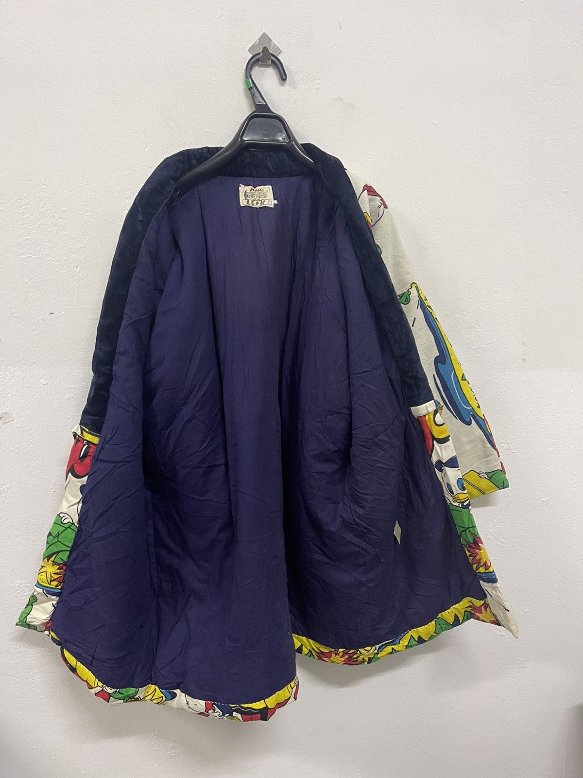 Disney × Japanese Brand × Vintage 80s Duck Tales Full Print Puffy Hanten Kimon Jacket Size US L / EU 52-54 / 3 - 4 Thumbnail