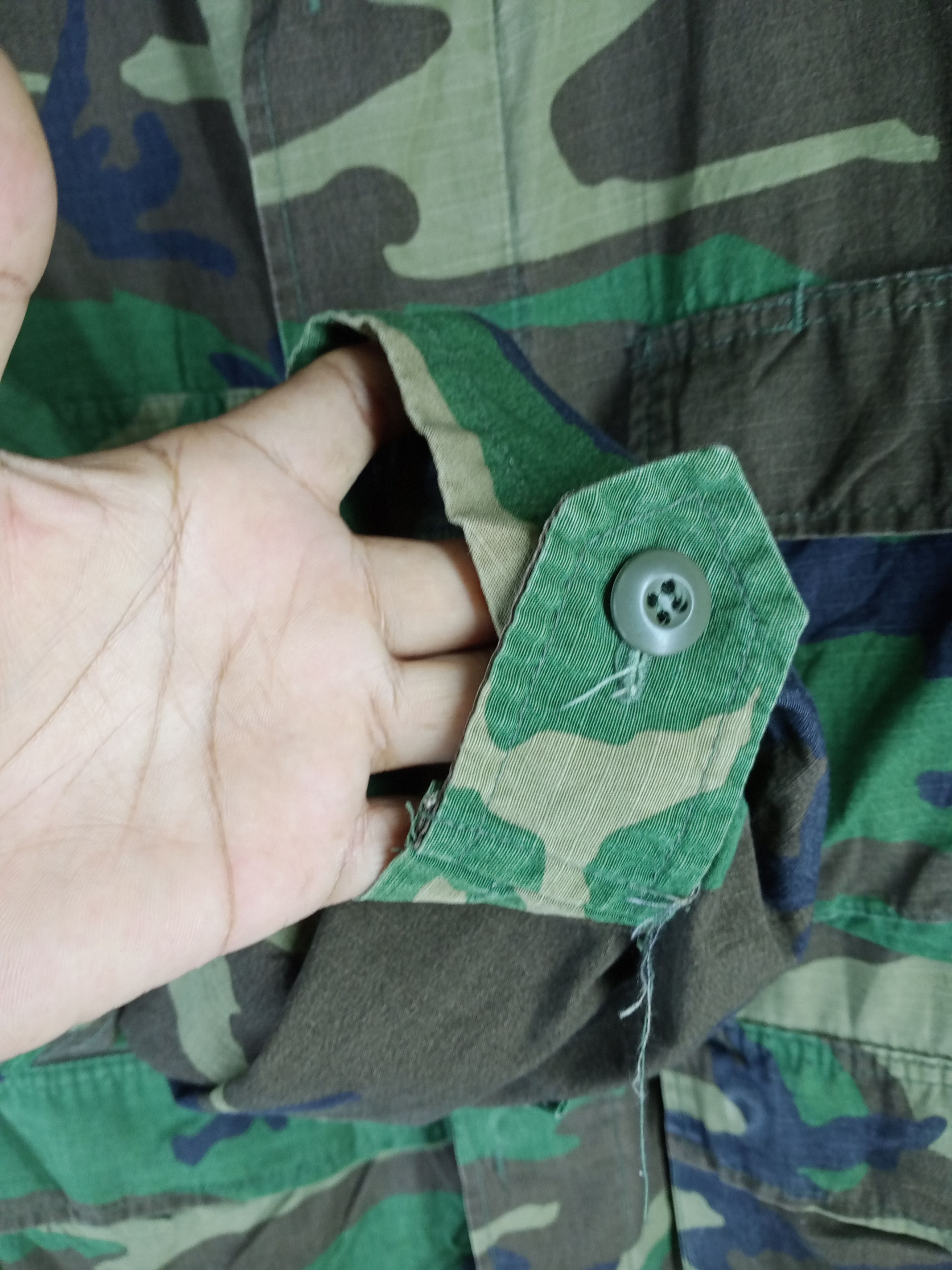 Vintage Rare Vintage 80s US Army Camo Military Jacket Size US XXL / EU 58 / 5 - 7 Thumbnail