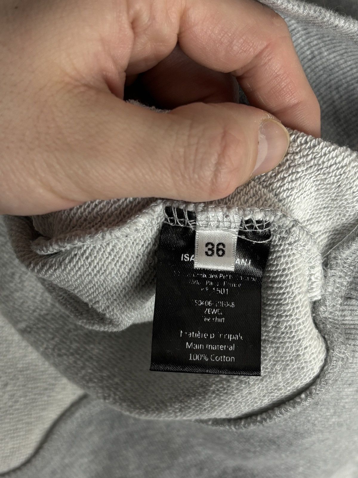 Isabel Marant Etoile Isabel Marant Moby Velvet Logo Sweatshirt Size XS / US 0-2 / IT 36-38 - 7 Thumbnail