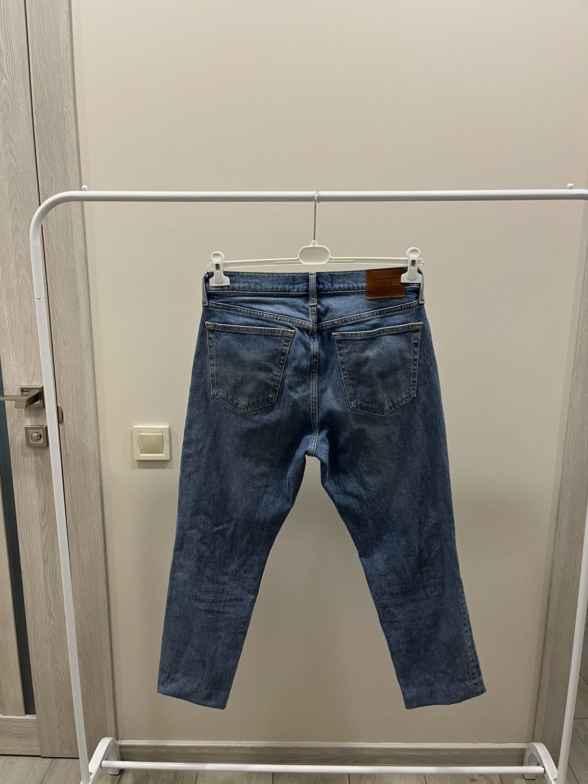 If Six Was Nine Vintage Abercrombie Jeans Loose Fit Y2K Blue Straight Size US 32 / EU 48 - 3 Thumbnail