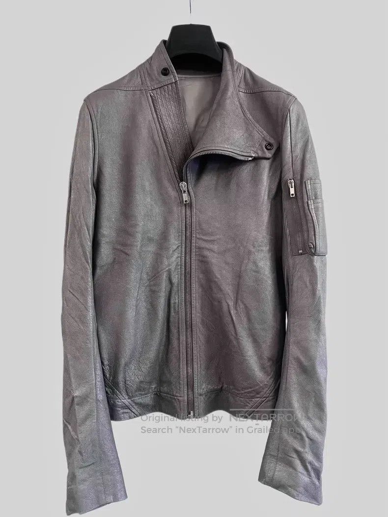 Rick Owens Rick Owens Back zipper leather jacket Size US XS / EU 42 / 0 - 1 Thumbnail