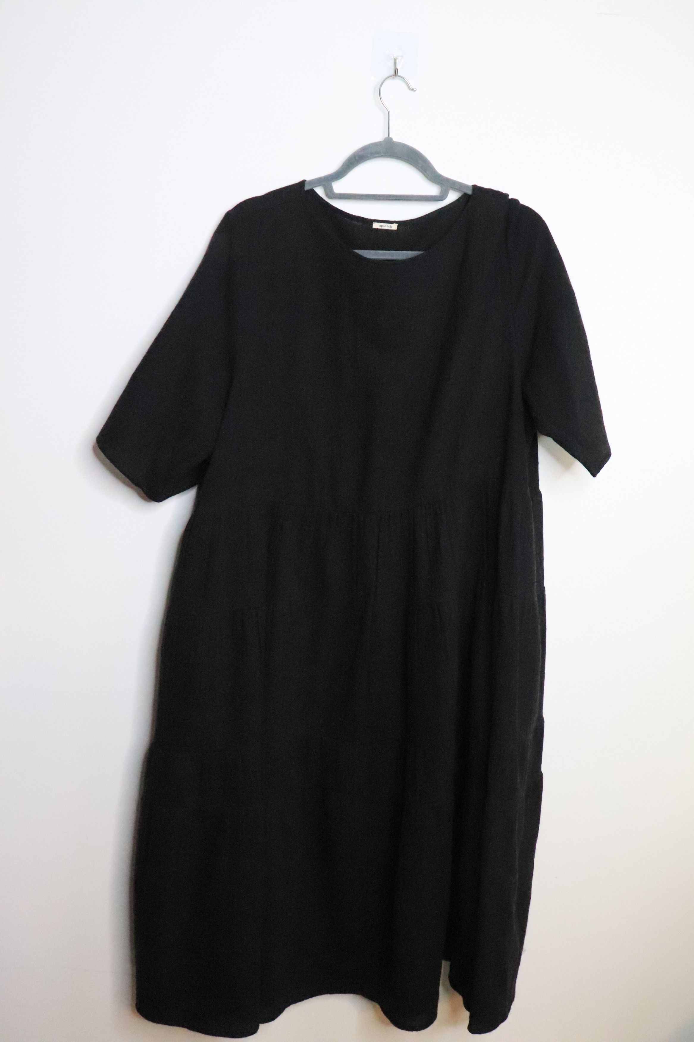 Other Dark grey flowy wool dress - XXL Size XXL / US 16-18 / IT 52-54 - 1 Thumbnail