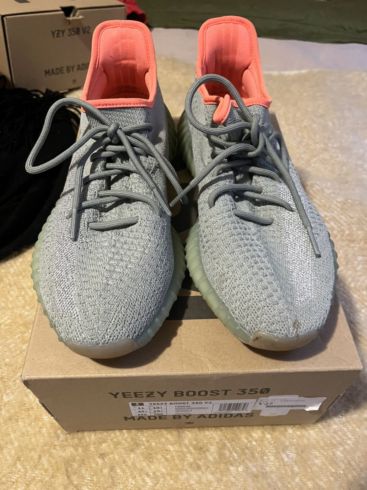 Yeezy Yeezy Boost 350 / Desert Sage Size US 11 / EU 44 - 4 Thumbnail