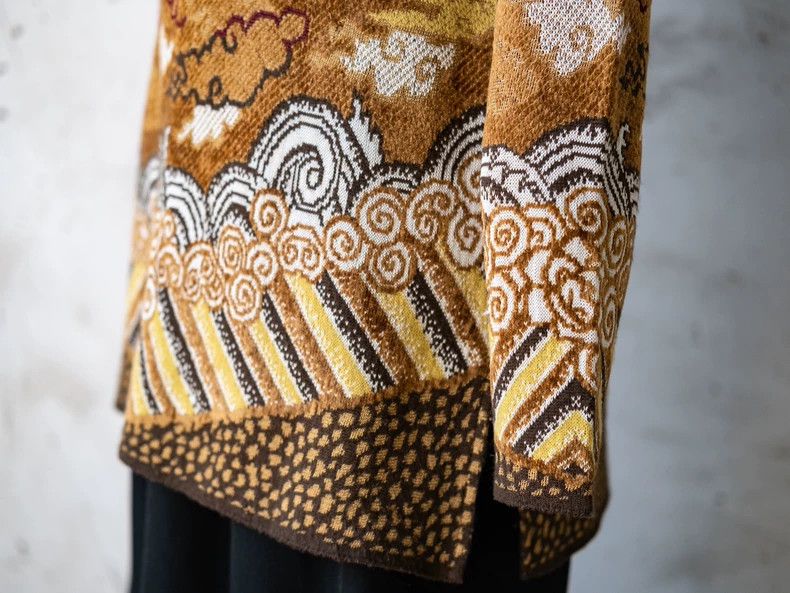 Kenzo KENZO Shuxiang Xiangyun knit sweater Size M / US 6-8 / IT 42-44 - 5 Thumbnail