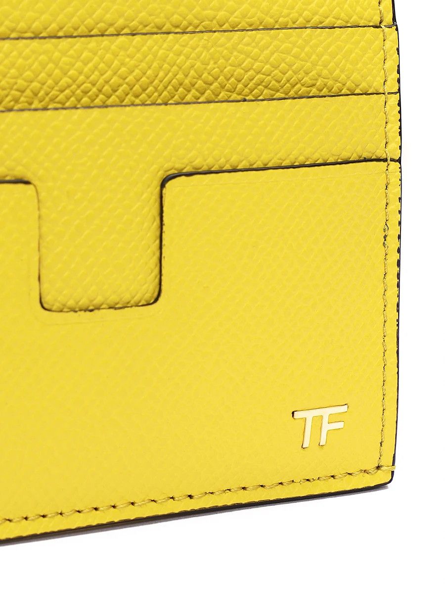 Tom Ford o1y0425 Size : OS / Card Holder in Yellow Size ONE SIZE - 2 Thumbnail