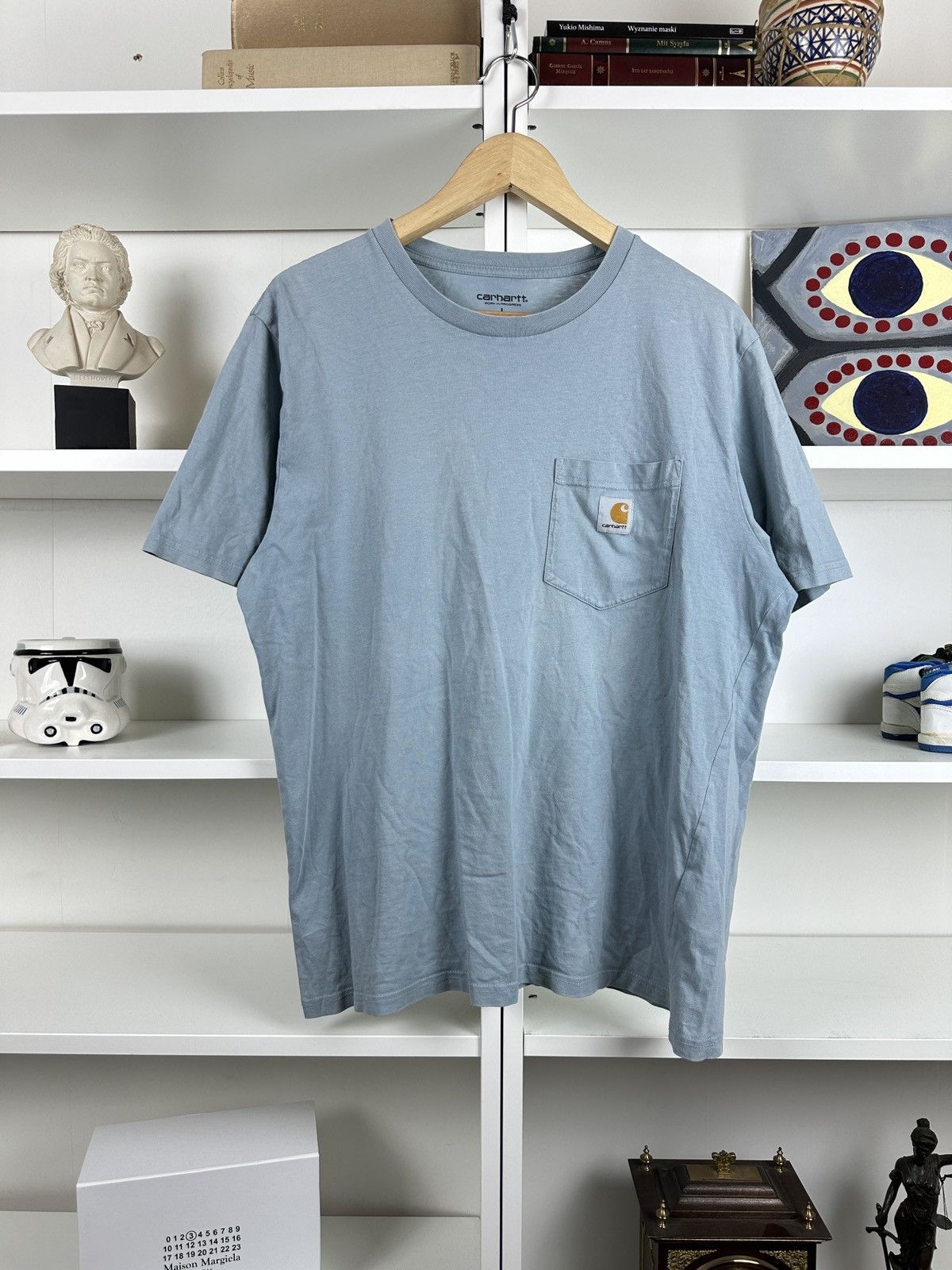 Carhartt Carhartt basic blank pocket tee t-shirt Size US L / EU 52-54 / 3 - 1 Thumbnail