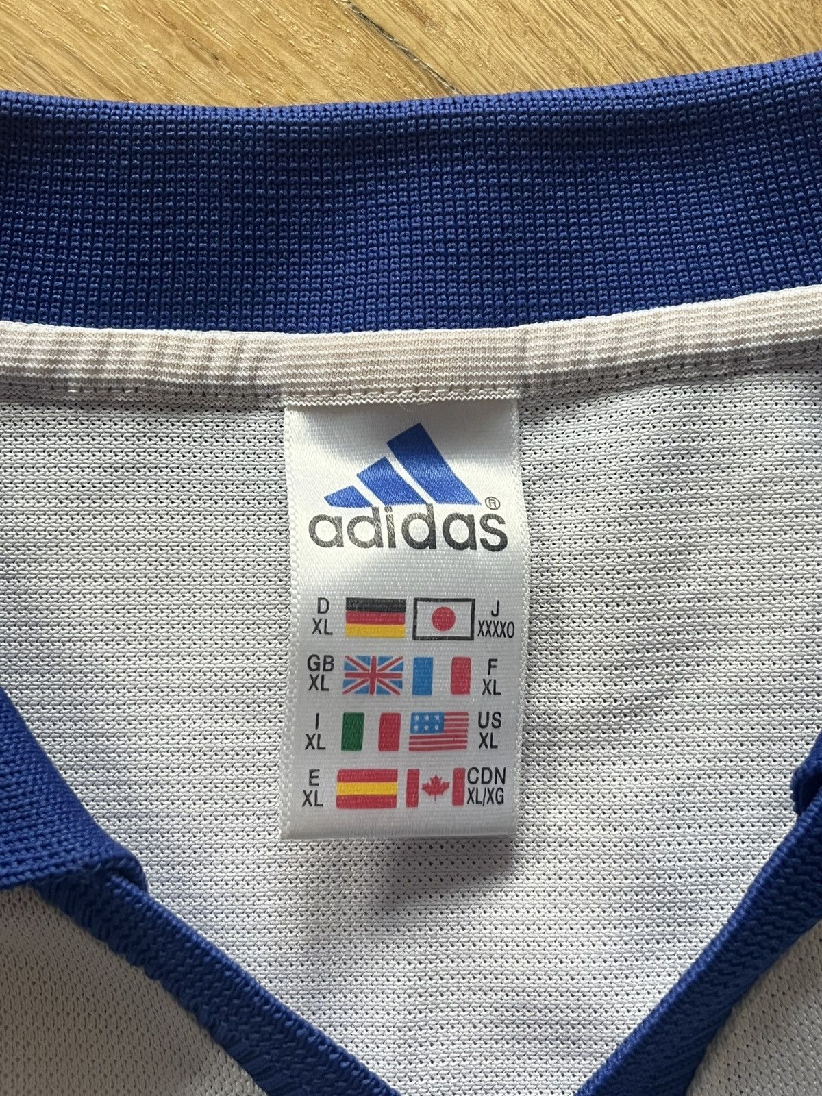 Adidas Adidas FIFA France football Jersey 2000 vintage Size US XL / EU 56 / 4 - 6 Thumbnail