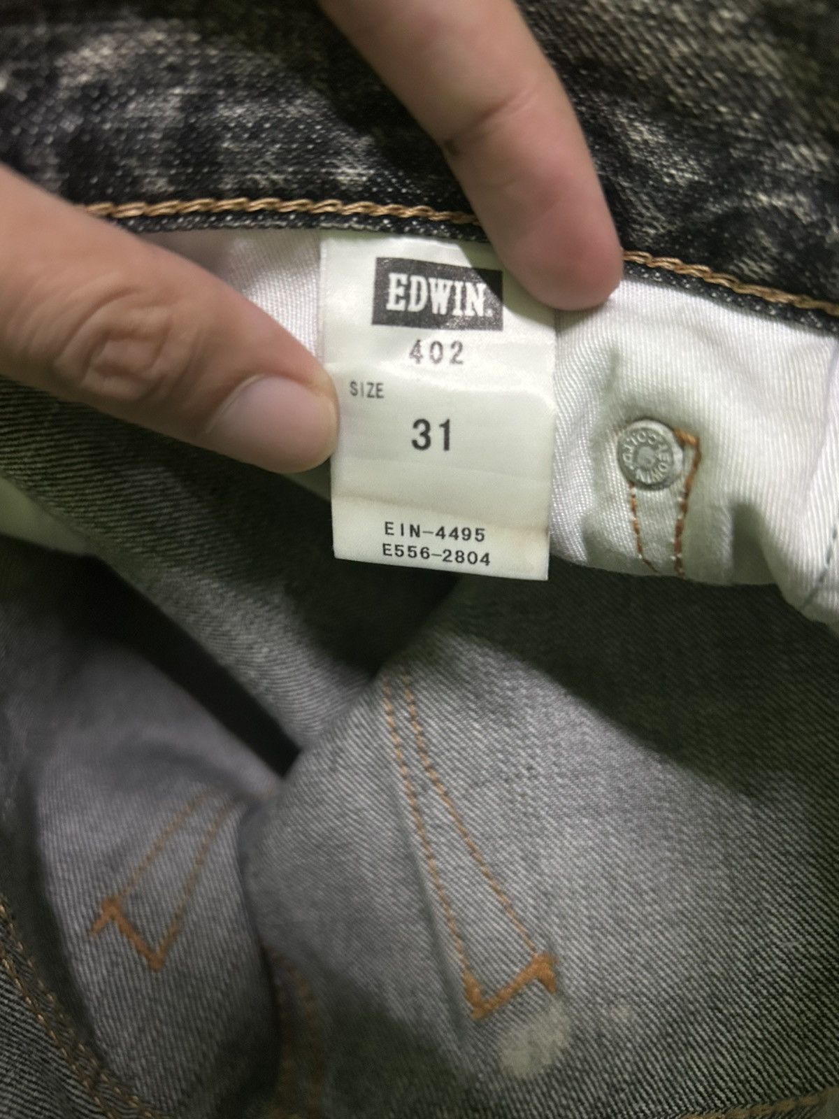 Kapital Vintage Edwin Made in Japan Denim Jeans Size US 32 / EU 48 - 11 Thumbnail