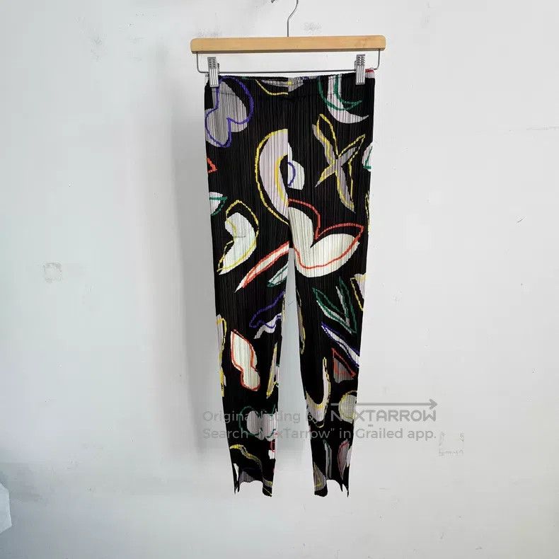 Issey Miyake Issey Miyake size:3 Color Block Pants Size 22" - 1 Thumbnail